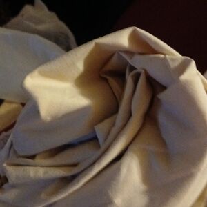 Cream Fabric Material